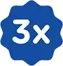 3x